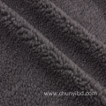 Good quality brushed sherpa fleece fabric coat